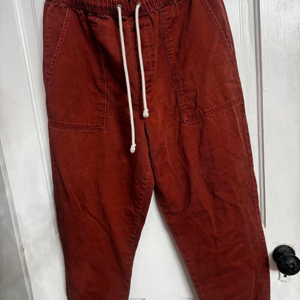Arizona Women's Orange and Burgundy Trousers